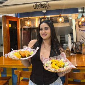 foto de fritanga tipica del valle del obelisco
