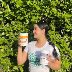 foto producto de suplementos dietarios nutrabrand para receta de batido